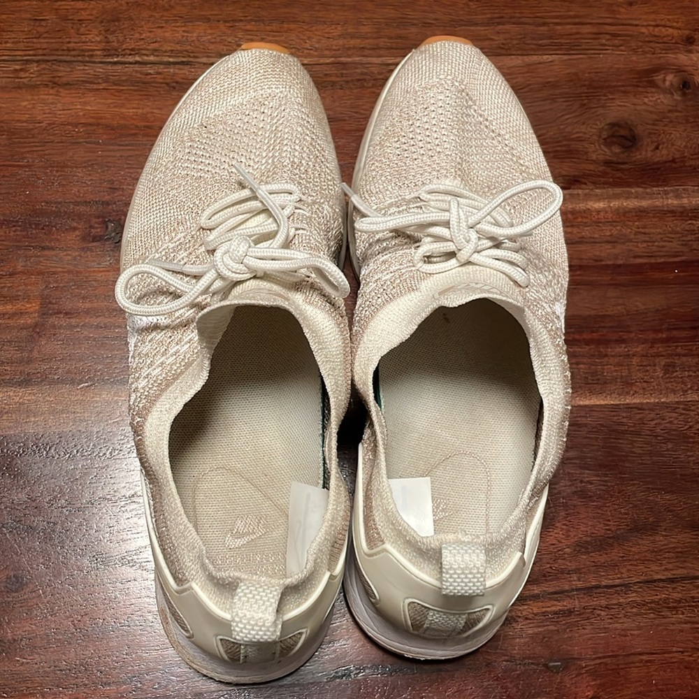 Nike Women's WMNS Air Zoom Mariah FK Racer, SAIL/White-Sand-Gum Yellow size 10.5 - Picture 3 of 3